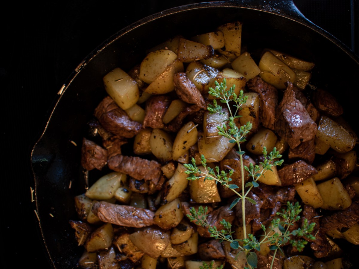 Herb Steak and Potatoes